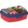 Sumuštinių dėžutė The Avengers Infinity Mėlyna Plastmasinis Raudona (17 x 5.6 x 13.3 cm)