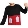 Kostiumas vaikams Mickey Mouse Classic 2 Dalys Juoda S