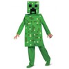 Klasikinis „Minecraft Creeper“ kostiumas 4-6 metams