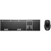 Klaviatūra ir pelė HP 720 Multi Rchrgbl WLS KB/MSE