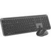 Klaviatūra ir pelė Logitech Signature Slim Combo MK950 Grafitowy (920-012506)