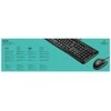 Klaviatūra Logitech DESKTOP MK120 PORTUGUESE LAYOU - PO