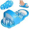 Bikuvalt Foot brush pumice stone shower flip flops