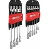 Kombinuotų terkšlinių raktų komplektas 10vnt 8-19mm, KS Tools