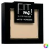 "Maybelline Fit Me Matte - Poreless Powder 250 Sun rusvai gelsvas" matinė pudra