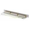 LANBERG patch panel 24 port 1U kat.6A FTP pilkas