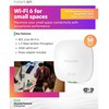 Maršrutizatorius Hewlett Packard (HP) „HPE Networking Instant On AP21“ (RW) dviejų radijo dažnių 2x2 „Wi-Fi 6“ prieigos taško paketas su RW maitinimo šaltiniu
