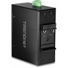 Šakotuvas Switch TRENDnet 8-Port Industrial Gigabit PoE+ DIN-Rail Mini Switch