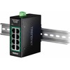 Šakotuvas Switch TRENDnet 8-Port Industrial Gigabit PoE+ DIN-Rail Mini Switch