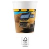 GoDan Kubeczki papierowe Construction 200ml 8szt