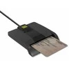 QOLTEC 50634 Išmanusis Smart ID lustinių kortelių skaitytuvas SCR0634 USB Type C