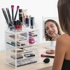 Kosmetikos organizatorius – skaidrus