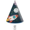 Globos Europe Bv Nežinomas Kepurė ROCKET, įvairių spalvų, 6 vnt.