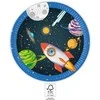 Globos Europe Bv Nežinomas Vienkartinės lėkštės ROCKET, Ø 23 mm, 8 vnt.