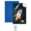 Globos Europe Bv Kvietimai į „Rocket Space“, 6 vnt.