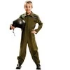 Kostiumas vaikams My Other Me Top Gun 5-6 metų Orlaivio pilotas