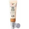 It Cosmetics CC+ NUDE GLOW lightweight foundation + glow serum SPF40 #tan