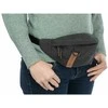 Trixie 28860, Unisex, Shoulder bag, Juodas, Zipper, Zip pocket, Pilkas