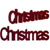Krist+ Dekoratyvinė figūrėlė Christmas 11 x 2,5 x 36,5 cm Raudona Medžio