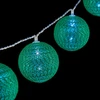 Krist+ LED kamuoliukų vainikas Ø 5 cm 2 m Žalia