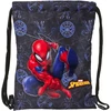 Kuprinė su virvutėmis Spider-Man Attack Juoda 26 x 34 x 1 cm