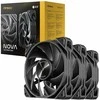 Antec Nova kompiuterio korpuso ventiliatorius 12 cm Juodas 3 vnt.