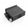 Laikiklis Compulocks Apple TV Security Mount (4K 3rd Gen) (2022) – montavimo rinkinys (Sicherheitsklammer, Verriegelungskopf) – beluftet – fur Medienbox – verriegelbar – hochwertiges Aliuminis – Juodas – kailis Apple TV 4K (3 kartos)