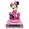 Laikrodis 3D naktinė lemputė su žadintuvu Minnie Mouse MN4500 Kids Euroswan