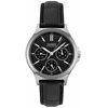 Casio laikrodis LTP-V300L-1A moterims, juodas ciferblatas, sidabrinė korpusas