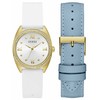 Laikrodis GUESS GW0691L2. Kwarcowy, Kolor balta. Kobieta.