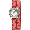 Laikrodis LIGHT TIME modelis ROCOCO - Raudona Strass