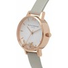 Laikrodis OLIVIA BURTON OB16CH03. Kwarcowy, Kolor balta. Kobieta.