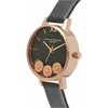 Laikrodis OLIVIA BURTON OB16CH05. Kwarcowy, Kolor juoda. Kobieta.