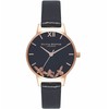 Laikrodis OLIVIA BURTON OB16CH06. Kwarcowy, Kolor juoda. Kobieta.