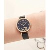Laikrodis OLIVIA BURTON OB16CH06. Kwarcowy, Kolor juoda. Kobieta.
