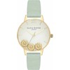 Laikrodis OLIVIA BURTON OB16CH17. Kwarcowy, Kolor balta. Kobieta.