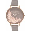 Laikrodis OLIVIA BURTON OB16FS99. Kwarcowy, Kolor pilka. Kobieta.