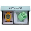 Watx Colors Laikrodis WATXANDCO WAPACKEAR18_M. Kwarcowy, Kolor žalia. Kobieta.