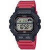 Laikrodis Casio Collection Vintage CASIO SPORT modelis ILLUMINATOR LAP MEMORY 60 - Raudonas