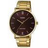 Laikrodis Casio Collection Vintage CASIO COLLECTION modelis MINIMAL GOLD - BROWN