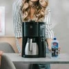 Melitta Look Therm lašinis kavos aparatas su terminiu ąsočiu, 1,25 l, 1080 W, juodas