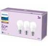 Signify Philips LED classic Lampa 60W E27 Ciepła biel 806lm matinė 3er P