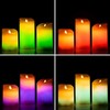 LED žvakės su nuotolinio valdymo pultu