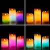 LED žvakės su nuotolinio valdymo pultu