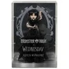 Žaislinė lelė Mattel „Monster High X Wednesday“ Trečiadienė su juoda suknele, 27 cm