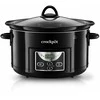 Lėtpuodis Crock-Pot SCCPRC507B 060. Juodas