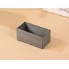 Drabužių dėklas iš poliesterio, 28x14x13 cm, pilkas