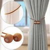 Magnetinės užuolaidų sąsagos 45 cm, 2 vnt. žali