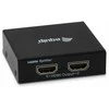 Equip įrengti 332712 2 prievadų HDMI skirstytuvą HDMI lizdą su 2x HDMI lizdo adapteriu juodu