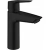 Grohe basin mixer Start M, push-open pop-up waste, matt juodas